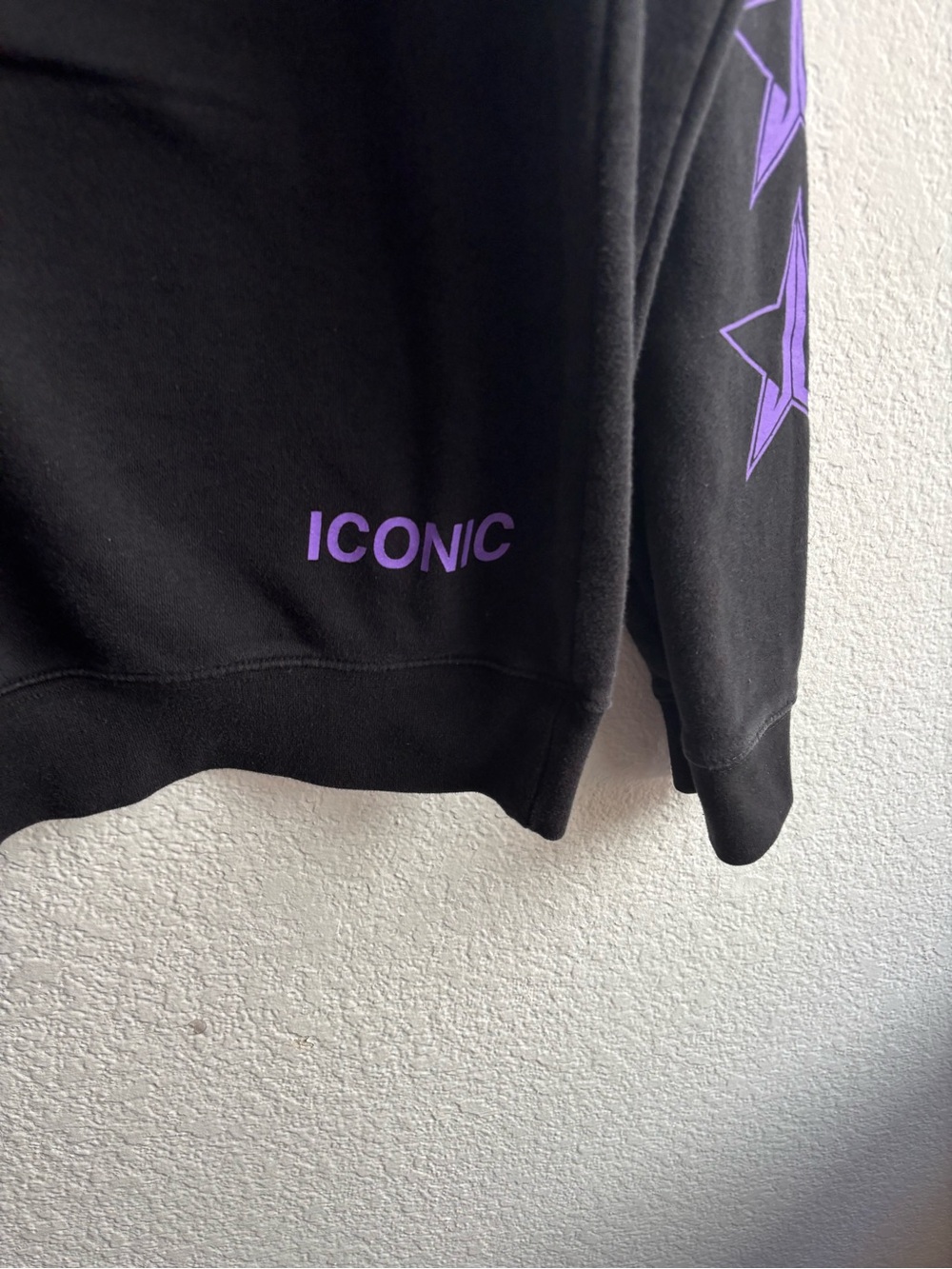 Jeffree Star Purple Black Hoodie Size Medium - Picture 5 of 7